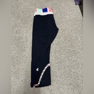 Lululemon Seawheeze Limited edition Run Inspire crop